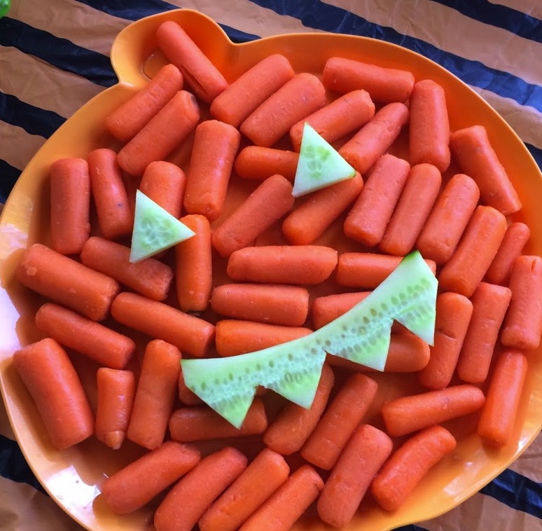 Pumpkin Veggie Platter