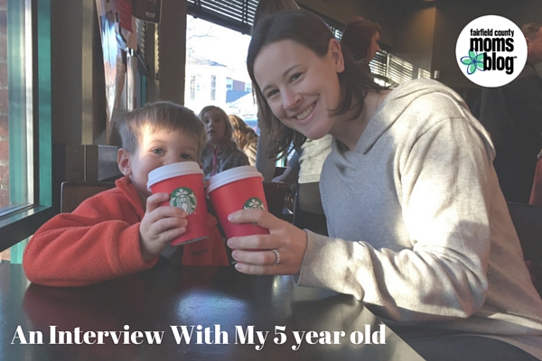 An Interview with my 5 year old