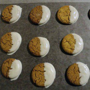 Dipped Gingersnaps