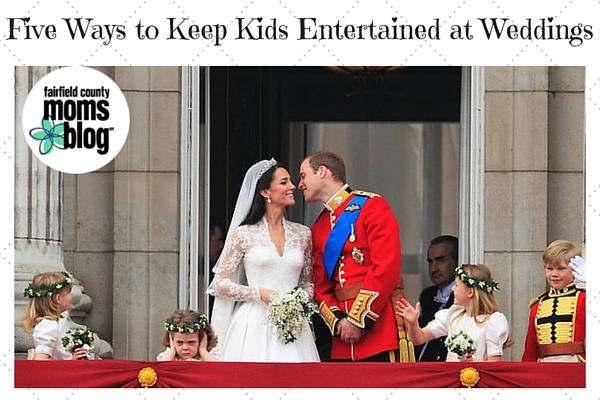 Five Ways to Keep Kids Entertained at Weddings