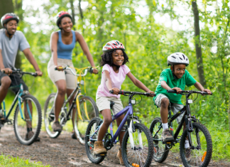 family-friendly bike trails