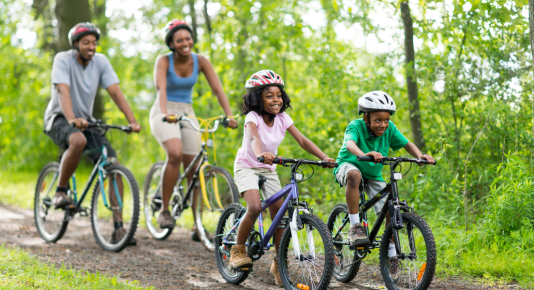 family-friendly bike trails