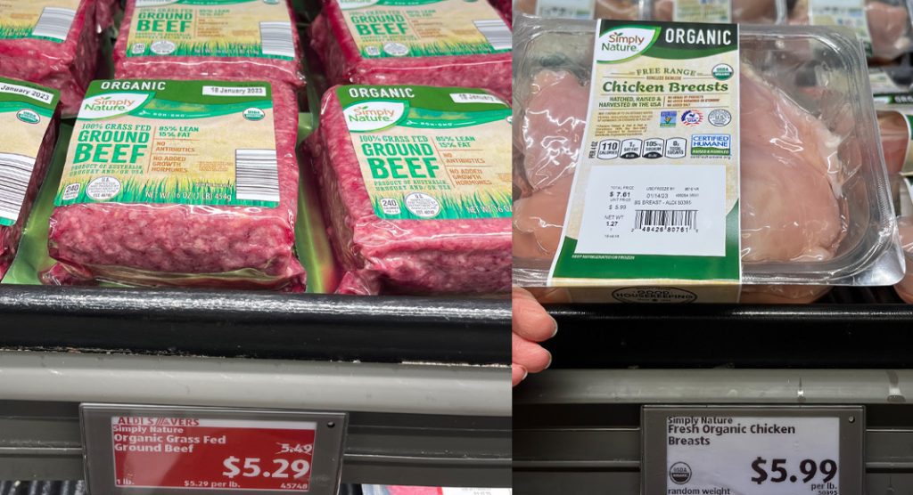 Best price for organic grassfed ground beef and organic chicken breasts